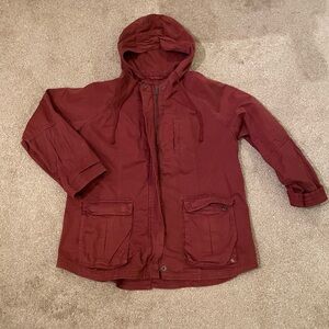 American Eagle Outfitters Rust Utility Jacket